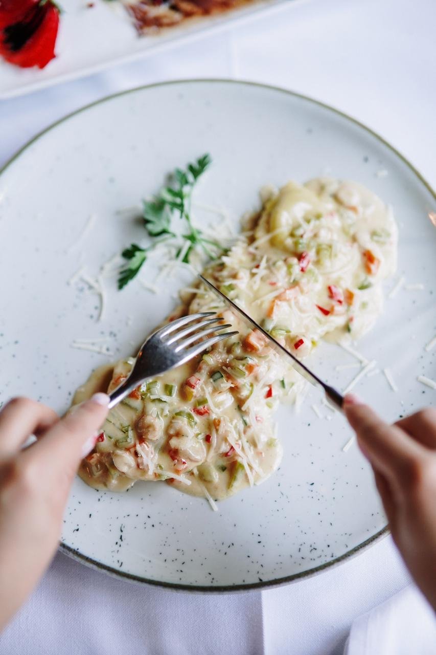 Ravioli karkalec zaferano